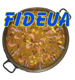 PAELLAS Y FIDEUAS servido en raciones individuales