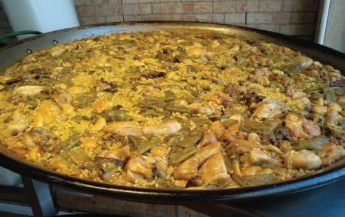paella valenciana a domicilio en valencia comidas garrido